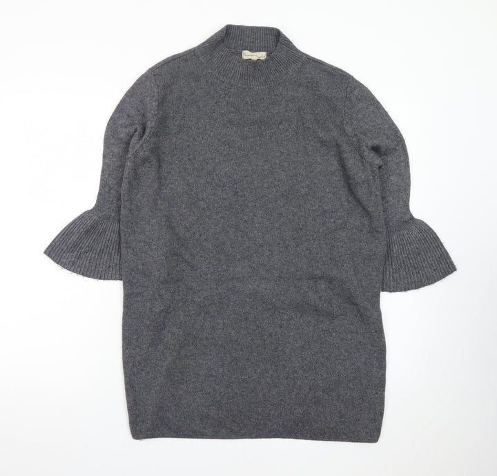 Phase Eight Women’s Grey Wool Knit Jumper Dress Size 12