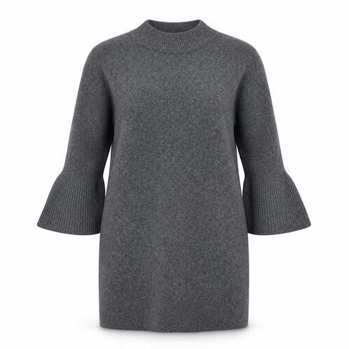 Phase Eight Women’s Grey Wool Knit Jumper Dress Size 12
