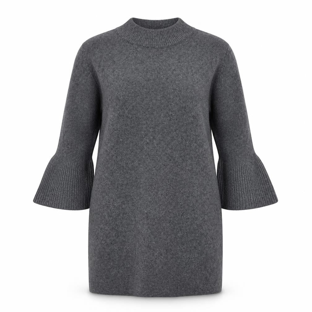 Phase Eight Women’s Grey Wool Knit Jumper Dress Size 12