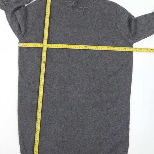 Phase Eight Women’s Grey Wool Knit Jumper Dress Size 12