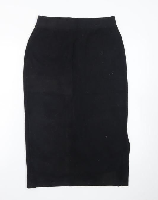 Marks and Spencer Women’s Black Pencil Skirt Size 10 Stretch Workwear