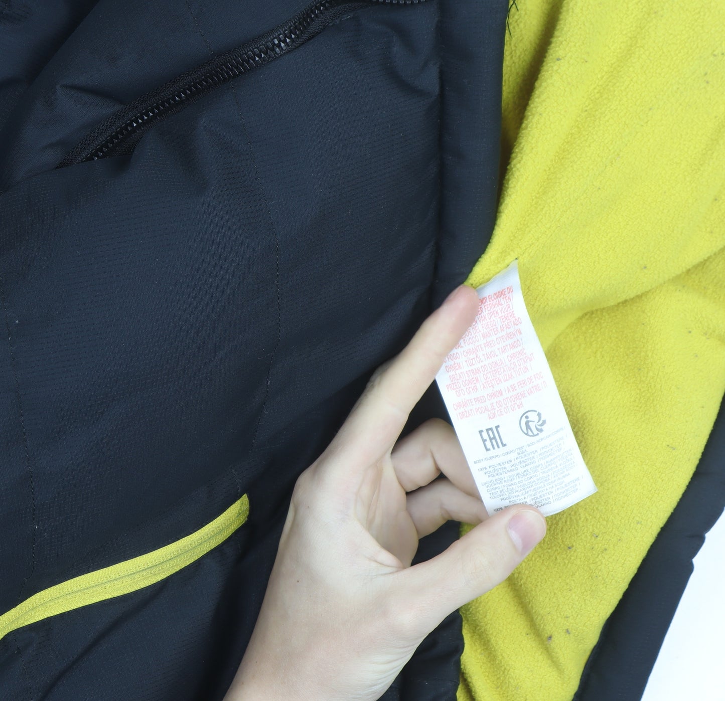 Northern Expo Men's Black L Hooded Puffer Jacket Winter Coat
