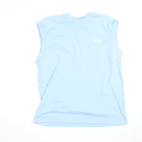Lonsdale Men's Blue Sleeveless Crew Neck Sports Vest XL