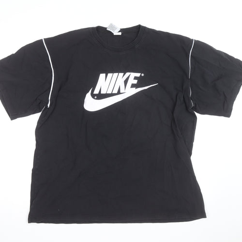 Nike Men's Black 2XL Crew Neck Short Sleeve Sports T-Shirt