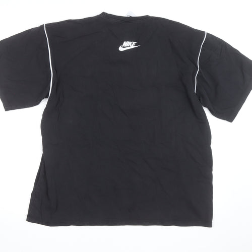 Nike Men's Black 2XL Crew Neck Short Sleeve Sports T-Shirt