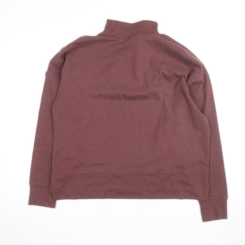 Trespass Men's Brown 1/4 Zip Pullover Sweatshirt Size L