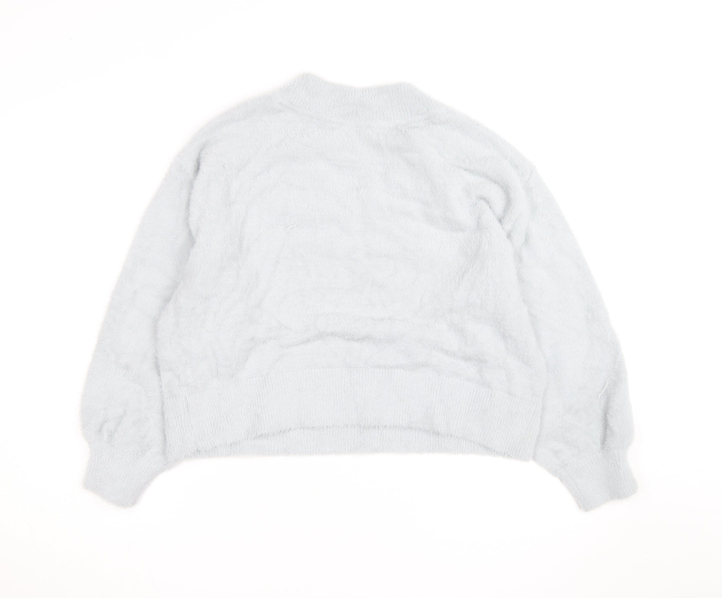Marks and Spencer Women’s Grey V-Neck Pullover Jumper Size L