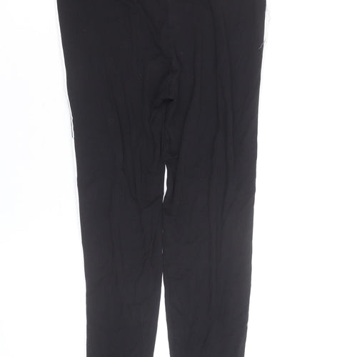 Marks and Spencer Women's Black Camouflage Stripe Leggings Size 16