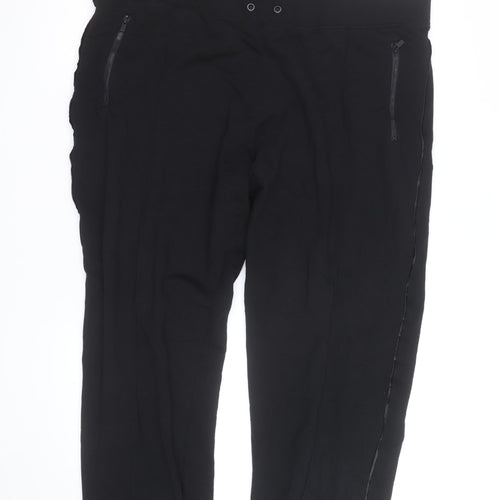 Marks and Spencer Women’s Black Size 22 Straight Leg Trousers