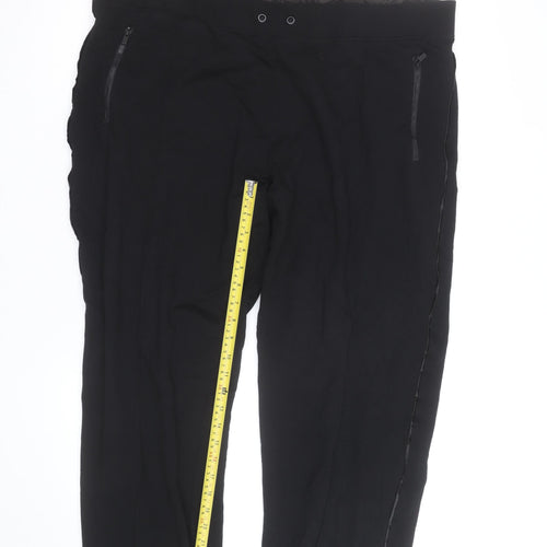 Marks and Spencer Women’s Black Size 22 Straight Leg Trousers
