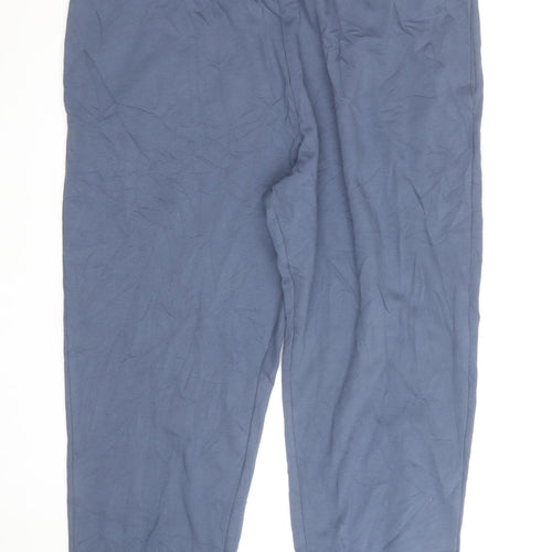 Marks and Spencer Men's Blue 3XL Fleece Jogger Trousers