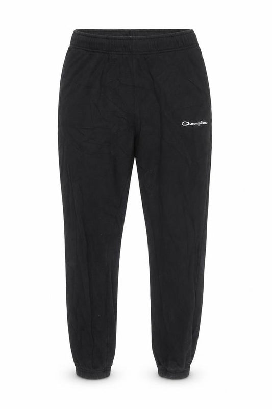 Champion Men's Black Fleece Jogger Trousers Size L