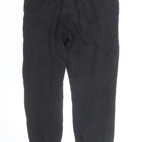Champion Men's Black Fleece Jogger Trousers Size L