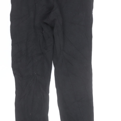 Puma Boys Black Jogger Sweatpants 10 Years Regular Fit Fleece Activewear