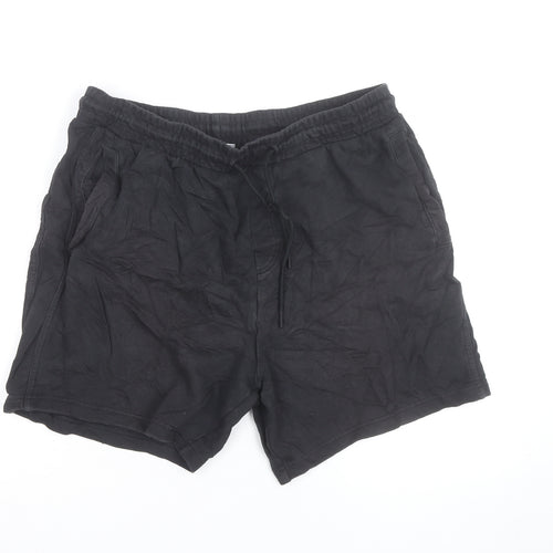 Gymshark Men’s Black XL Sweat Shorts Casual Drawstring Fit