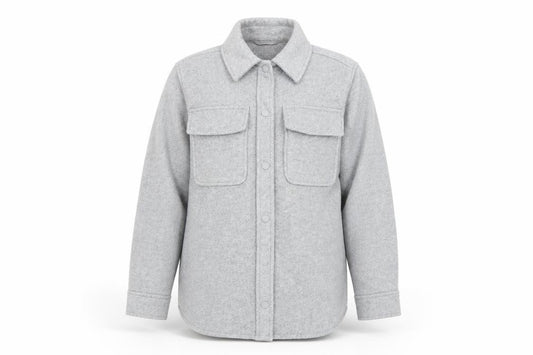 Front view of Marks & Spencer Men’s Grey Flannel Lined Button Jacket, size 10