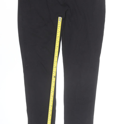 Regatta Women Black Slim Fit Cotton Stretch Trousers Size 16