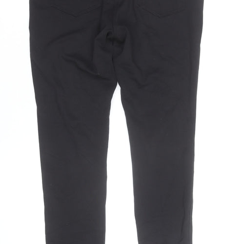 Regatta Women Black Slim Fit Cotton Stretch Trousers Size 16