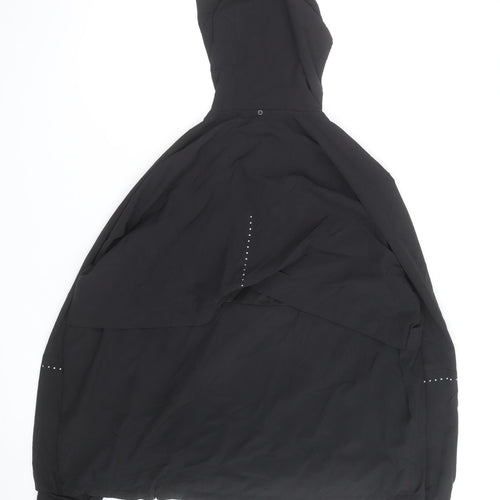 H&M Men's Black L Lightweight Hooded Windbreaker Jacket