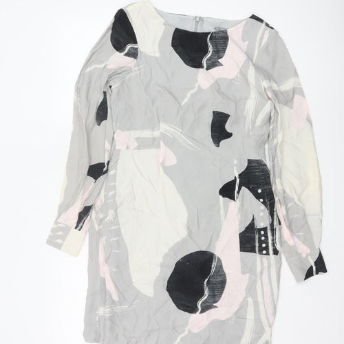Oliver Bonas Women’s Multicoloured Shift Dress Size 6 Knee Length