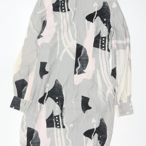 Oliver Bonas Women’s Multicoloured Shift Dress Size 6 Knee Length