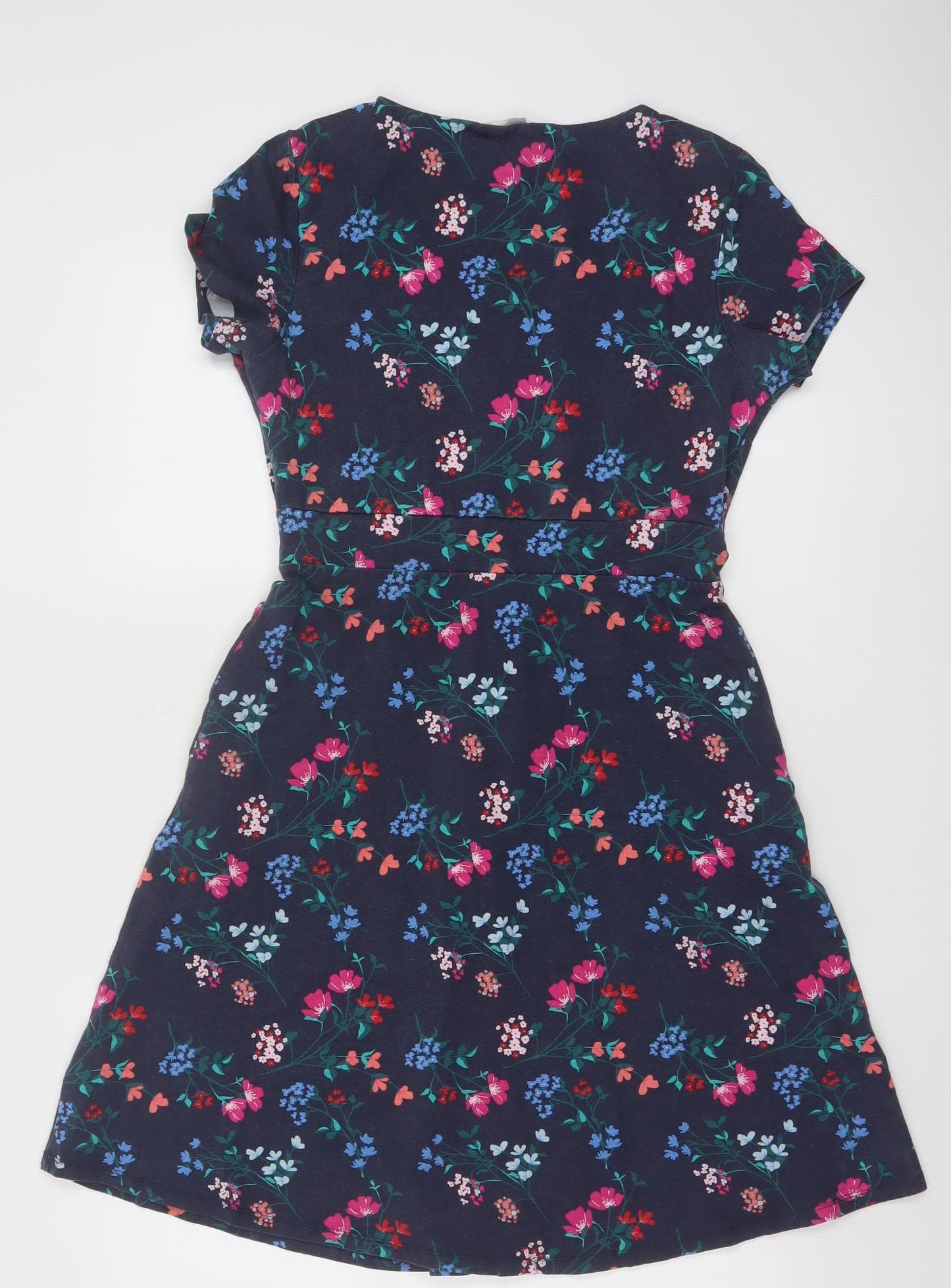 Mountain Warehouse Womens Blue Floral Fit & Flare Dress Size 10