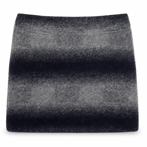 White Stuff Women’s Grey Wool Blend Short Pencil Skirt UK 14