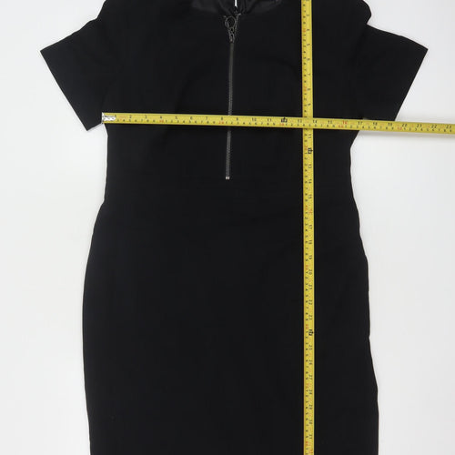Marks and Spencer Women’s Black Sheath Knee Length Work Dress UK 14