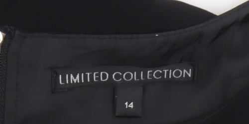 Marks and Spencer Women’s Black Size 14 Sleeveless Sheath Dress