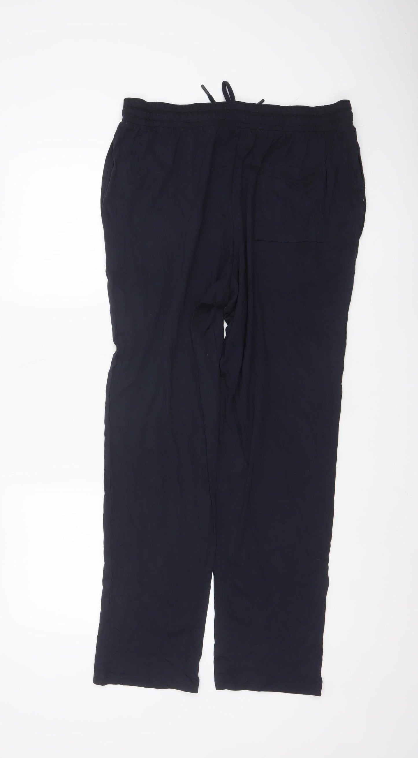 Marks and Spencer Autograph Men Blue L Lounge Pants Cotton Modal