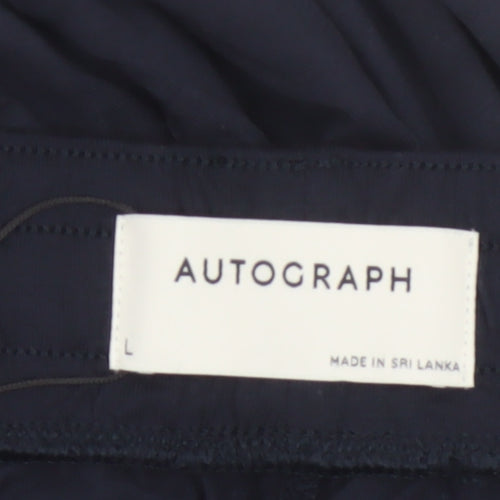 Marks and Spencer Autograph Men Blue L Lounge Pants Cotton Modal