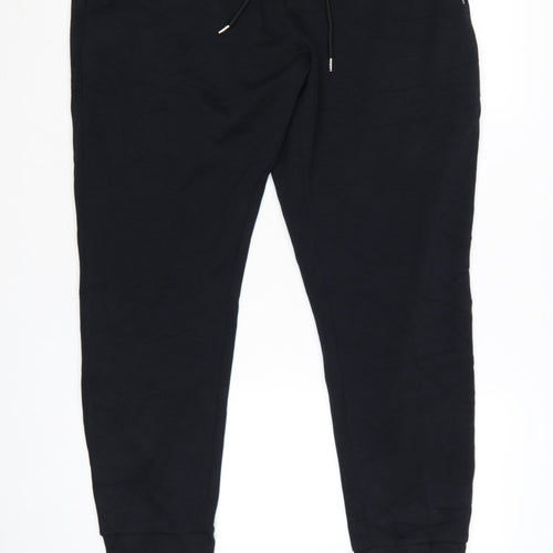 Marks and Spencer Autograph Men's Black XL Jogger Trousers