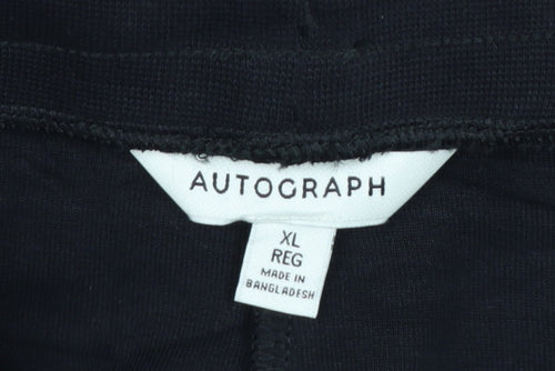 Marks and Spencer Autograph Men's Black XL Jogger Trousers