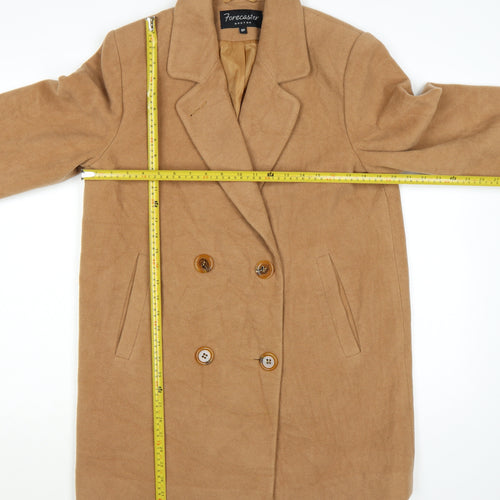 Forecaster Boston Women’s Beige Wool Pea Coat Size 8P