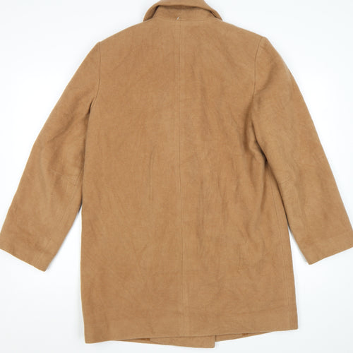 Forecaster Boston Women’s Beige Wool Pea Coat Size 8P