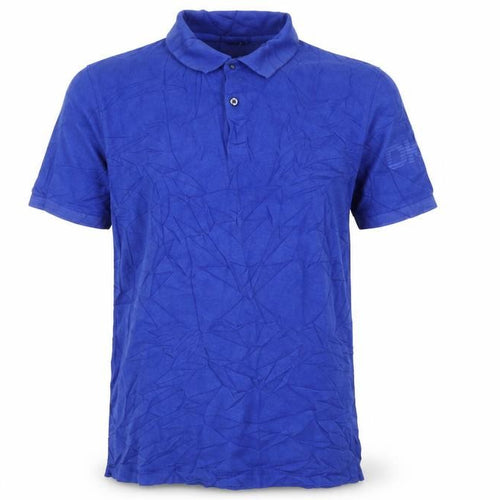 DKNY Men's Blue Cotton Polo Shirt Size S Classic Fit