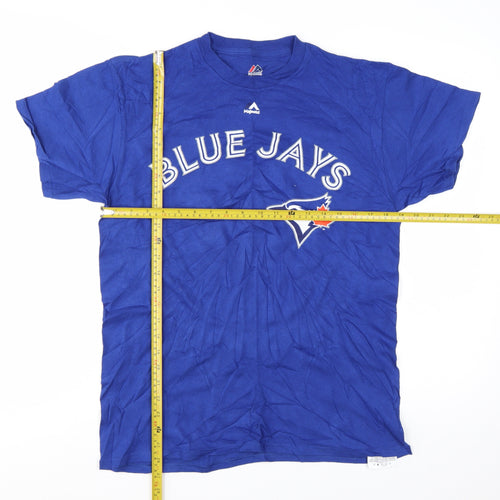 Majestic Men's Blue Toronto Blue Jays Graphic T-Shirt Size M
