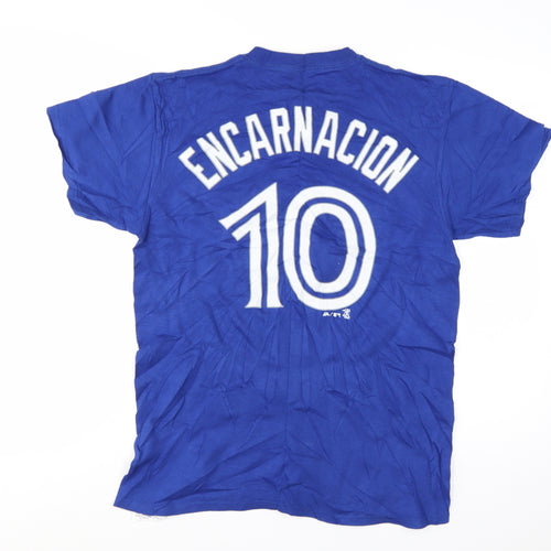 Majestic Men's Blue Toronto Blue Jays Graphic T-Shirt Size M