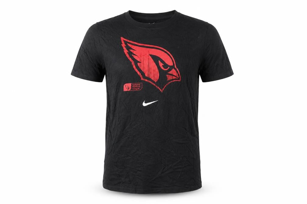 Nike Boys Black 14-16 Years American Football Logo Graphic T-Shirt