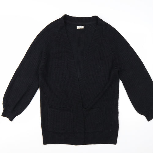 FatFace Women's Black Long Sleeve Knit Cardigan UK 10