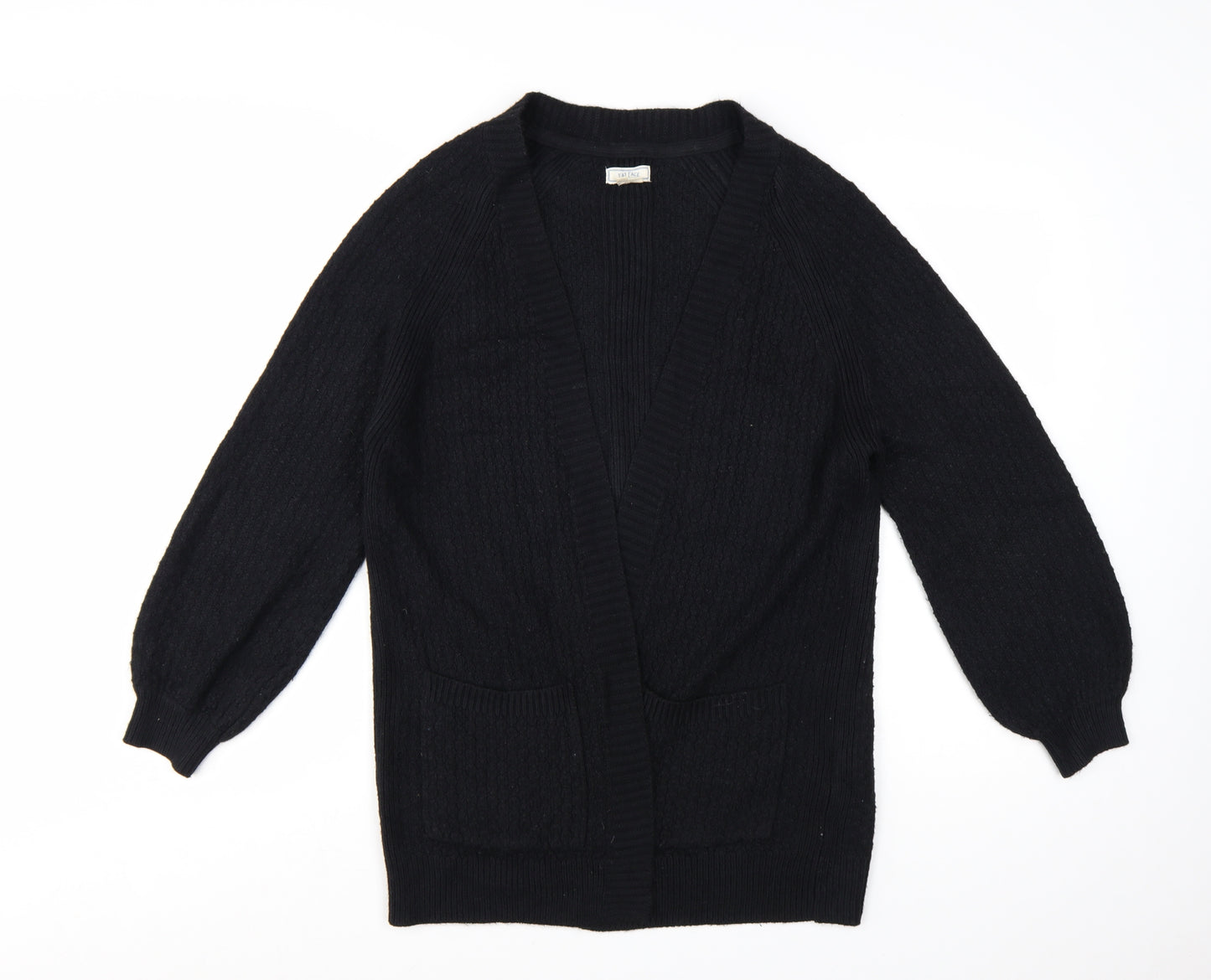 FatFace Women's Black Long Sleeve Knit Cardigan UK 10