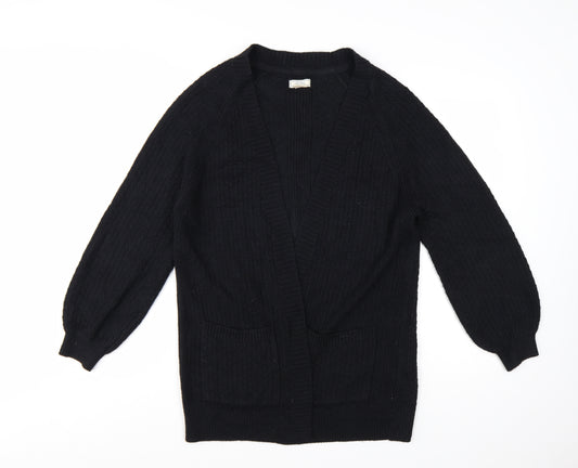 FatFace Women's Black Long Sleeve Knit Cardigan UK 10