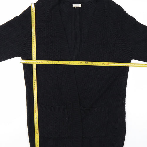 FatFace Women's Black Long Sleeve Knit Cardigan UK 10