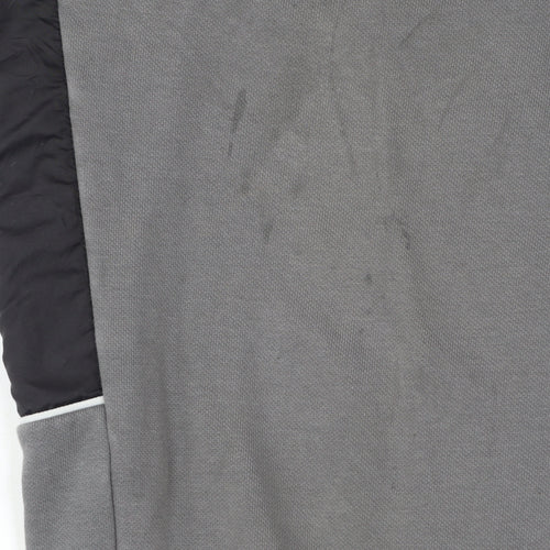 Puma Men's Grey Jogger Trousers L Casual Sportswear