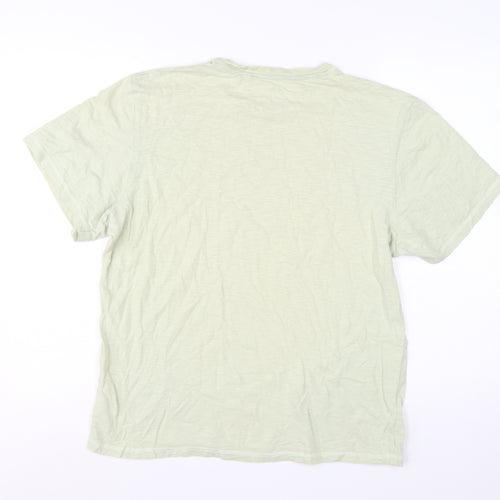 Next Women’s Green Graphic Cotton T-Shirt Size L Casual Summer