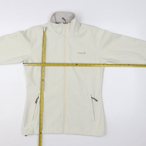 Regatta Women's Ivory Softshell Jacket UK 10 Lightweight Wind Resistant