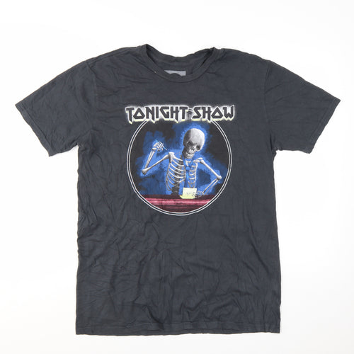 The Tonight Show Jimmy Fallon Men's Black Small 2019 Tour T-Shirt