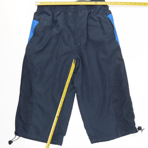 Dunnes Men’s Navy Blue Bermuda Sports Shorts Size L 36in Waist