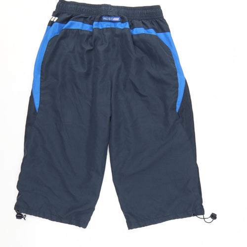 Dunnes Men’s Navy Blue Bermuda Sports Shorts Size L 36in Waist
