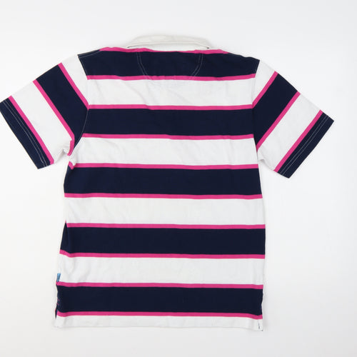 Canterbury Men’s Multicoloured Striped Rugby World Cup 2015 Polo Shirt S